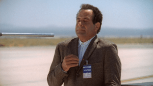 Monk is steadfast in the face of laser scopes